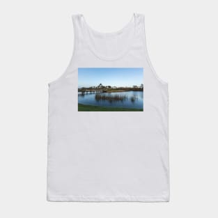 Blue hour on a golf course Tank Top